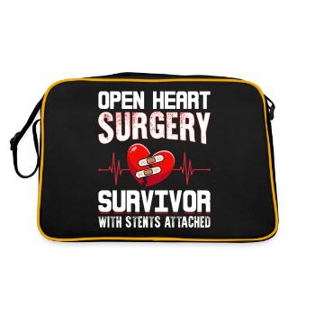 Angioplasty Patient - Retro Bag - black/gold - Back