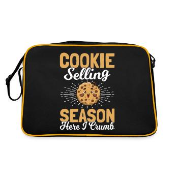 Boy Scout Cookie Merchant - Retro Bag - black/gold - Back