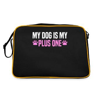Misanthrope Antisocial Introvert - Retro Bag - black/gold - Back