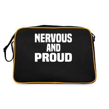 Misanthrope Antisocial Introvert - Retro Bag - black/gold - Back