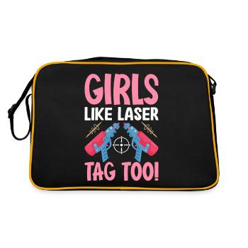 Player - Retro Bag - black/gold - Back