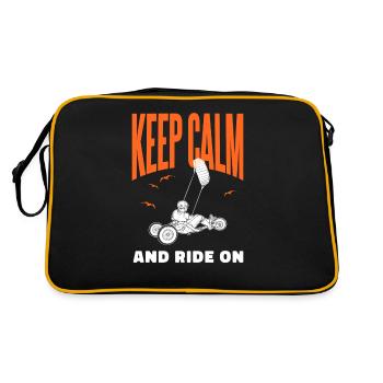 Cerf-volant de plage Windracer Land Kite Kite Sand Sailor - Sac Retro - noir/or - Dos