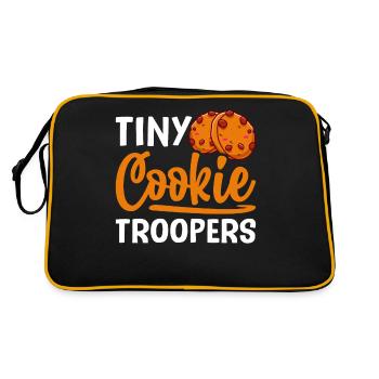 Boy Scout marchand de biscuits - Sac Retro - noir/or - Dos