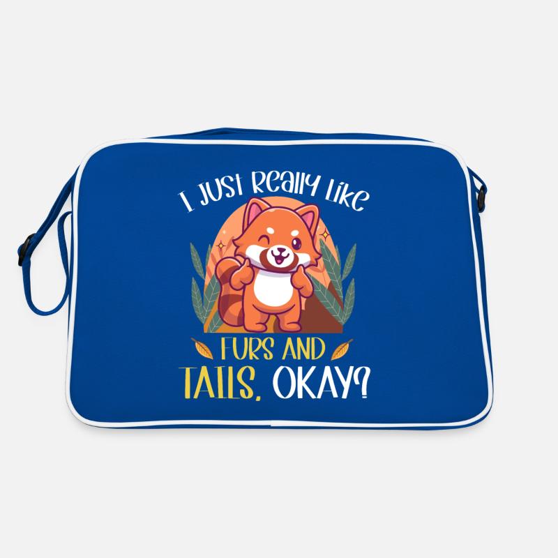 Furry Fandom Fursona Fursuit Fox Retro Bag