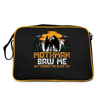 Cryptid Cryptozoology - Retro Bag - black/gold - Back