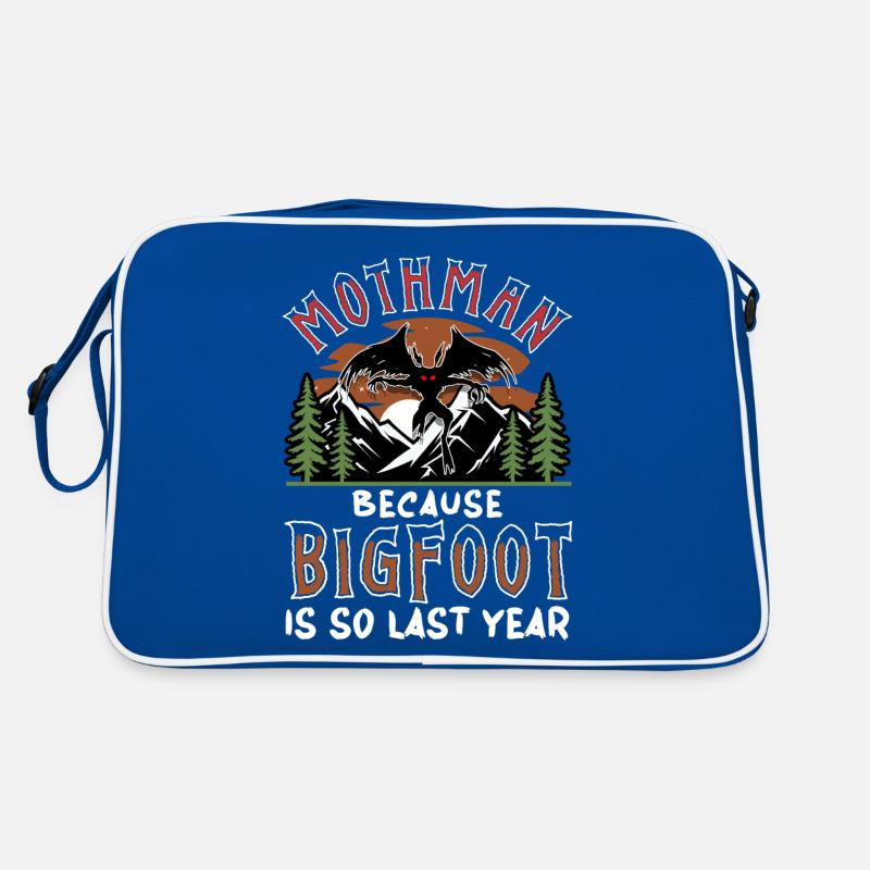 Sasquatch Kryptide Kryptozoologie Retro Tasche