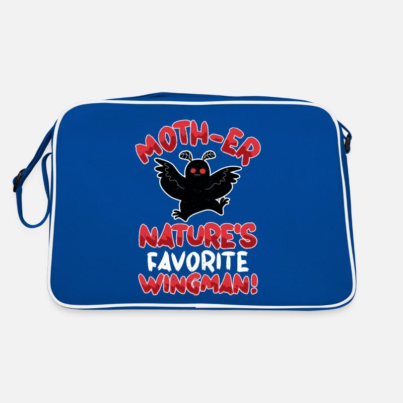 Mothman Kryptide Kryptozoologie Retro Tasche