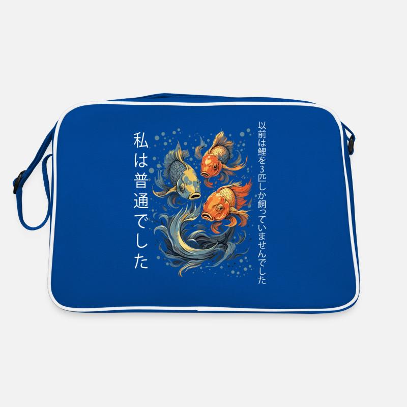 Koi Fish Koi Carp Koi Garden Pond Funny Retro Bag