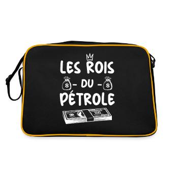 Pétrole - Les Rois Du Pétrole - Sac Retro - noir/or - Dos