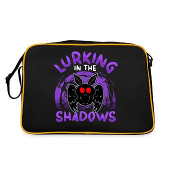 Cryptozoologie de Mothman Crypttide - Sac Retro - noir/or - Dos