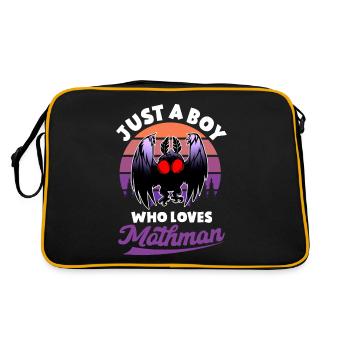 Cryptid Cryptozoology - Retro Bag - black/gold - Back