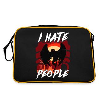 Cryptozoologie de Mothman Crypttide - Sac Retro - noir/or - Dos