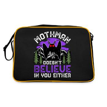 Cryptid Cryptozoology - Retro Bag - black/gold - Back