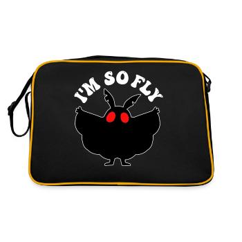 Cryptozoologie de Mothman Crypttide - Sac Retro - noir/or - Dos