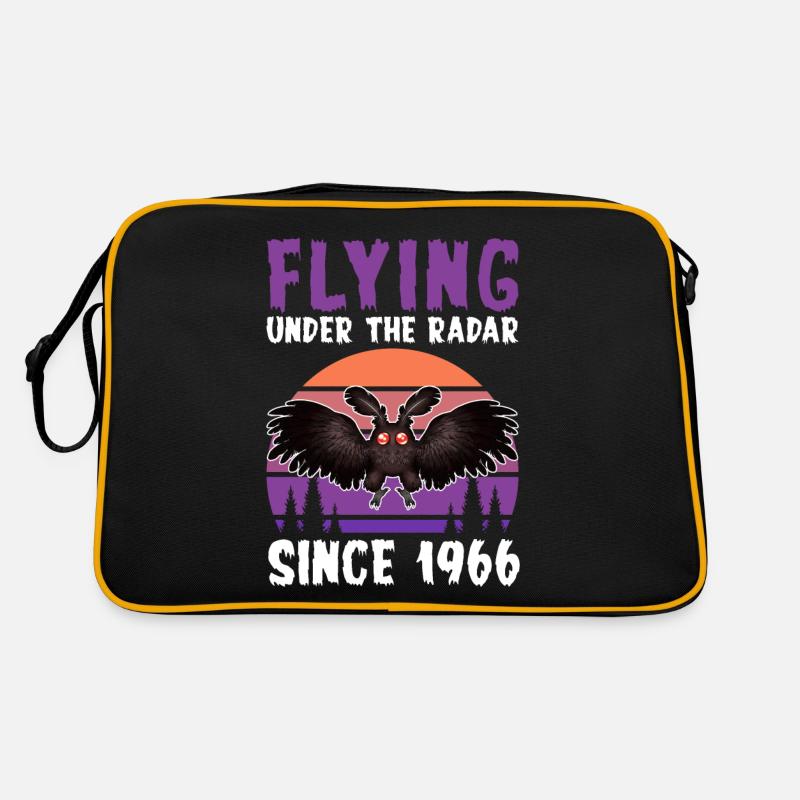 Mothman Kryptide Kryptozoologie Retro Tasche
