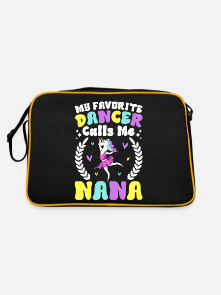 Ballerine de danse classique - Sac Retro - noir/or - Dos