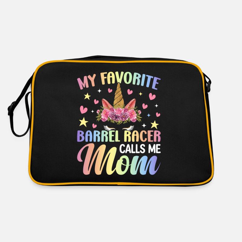 Rennpferde Reiten Retro Tasche