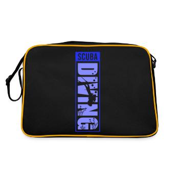 Plongée sous-marine, Plongée sous-marine, Vacances Sea Diver - Sac Retro - noir/or - Dos