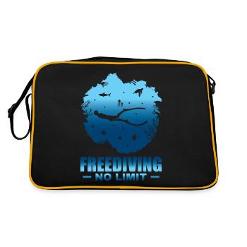 Plongée, Apnée, Apnée No Limit Apnée - Sac Retro - noir/or - Dos