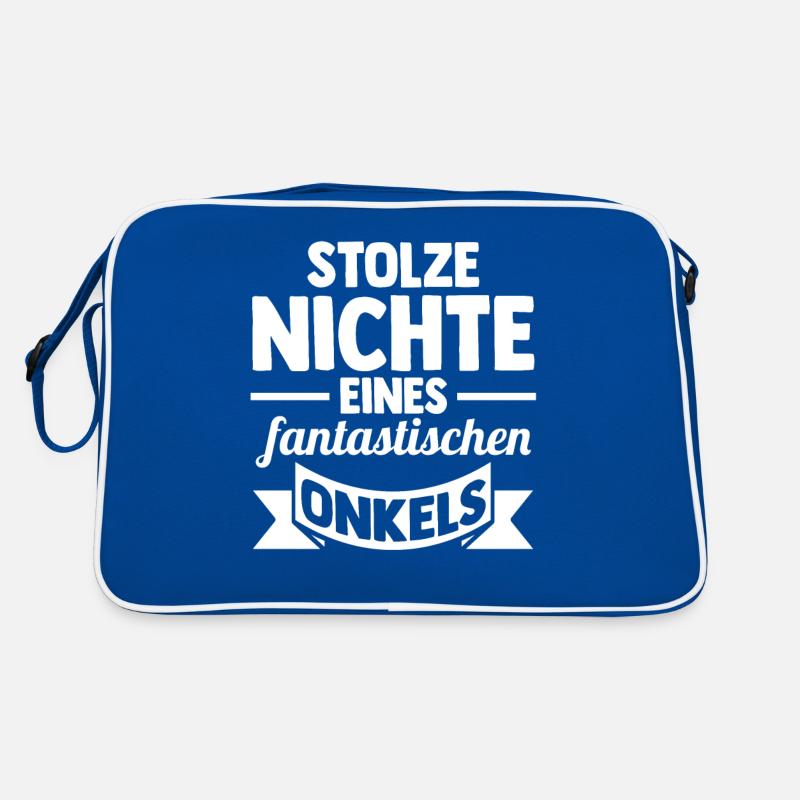 Onkel Nichte Retro Tasche