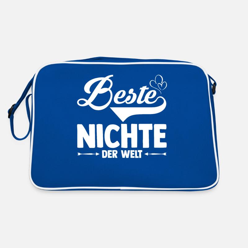 Beste Nichte Der Welt Retro Tasche