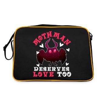 Cryptid Cryptozoology - Retro Bag - black/gold - Back