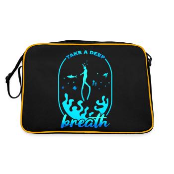 Plongée, Apnée, Apnée No Limit Apnée - Sac Retro - noir/or - Dos