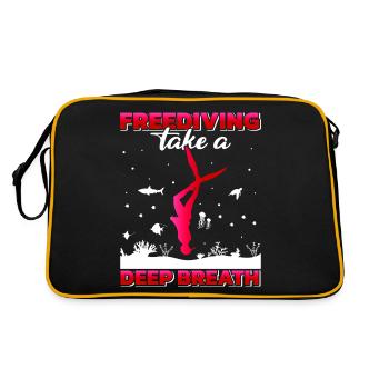 Plongée, Apnée, Apnée No Limit Apnée - Sac Retro - noir/or - Dos