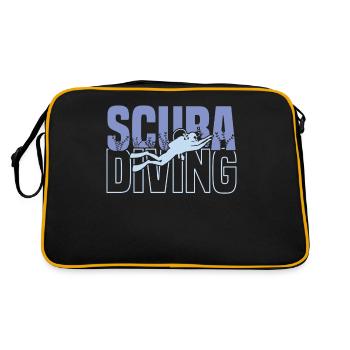 Plongée sous-marine, Plongée sous-marine, Vacances Sea Diver - Sac Retro - noir/or - Dos