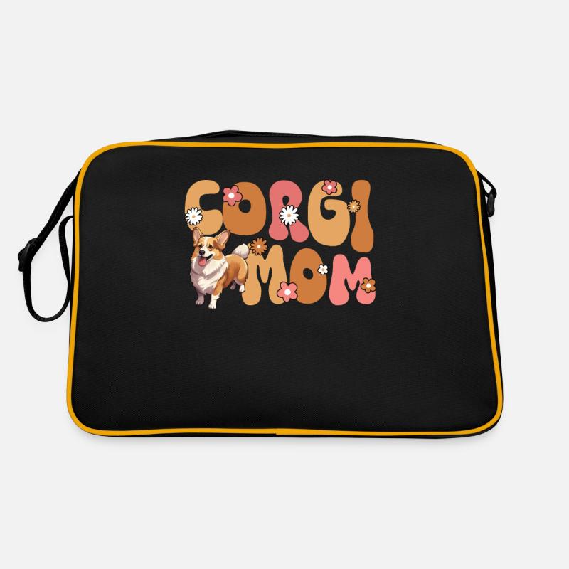 Welsh Corgi Pembroke Groovy Corgi maman Sac Retro
