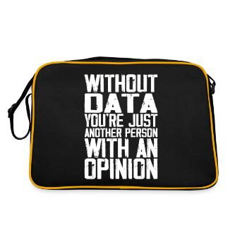 Data Whisperer Job Data Scientist Data Science - Sac Retro - noir/or - Dos