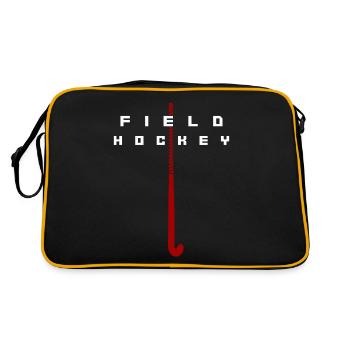 Field Hockey Field Hockey - Retro Bag - black/gold - Back