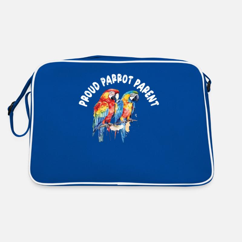 Perruche Perruche Oiseau Perruche Propriétaire Sac Retro