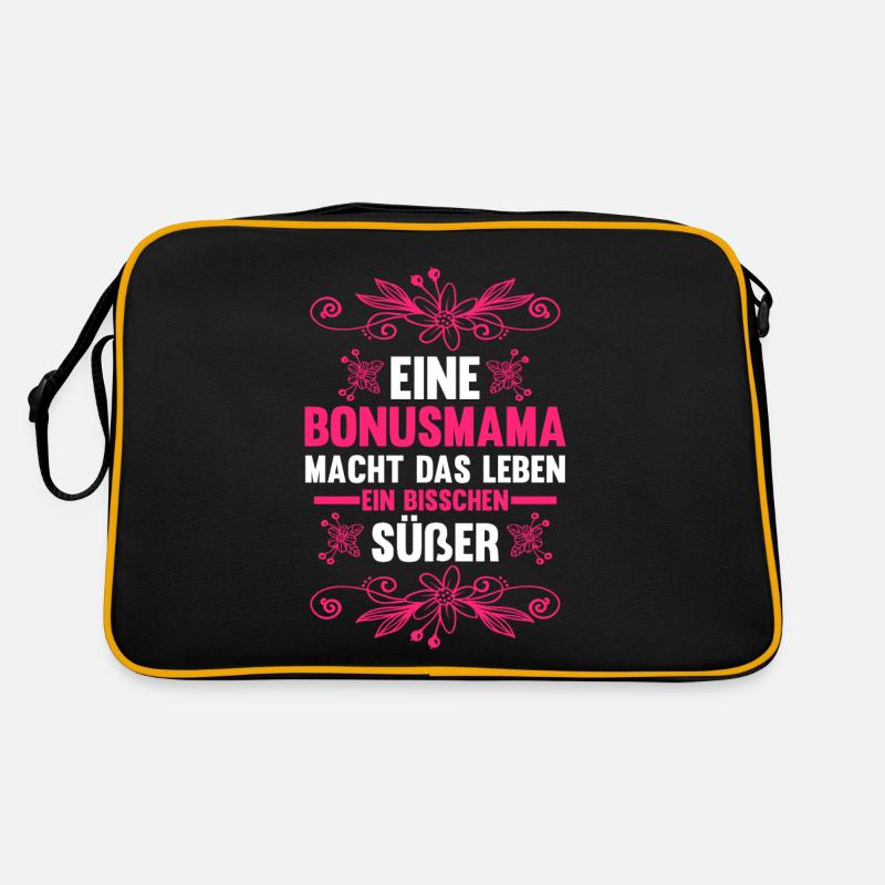 Stiefmutter Stiefmama Bonusmama Retro Tasche