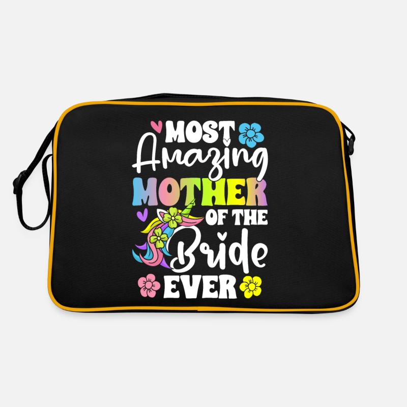 Douche nuptiale de mariage Sac Retro