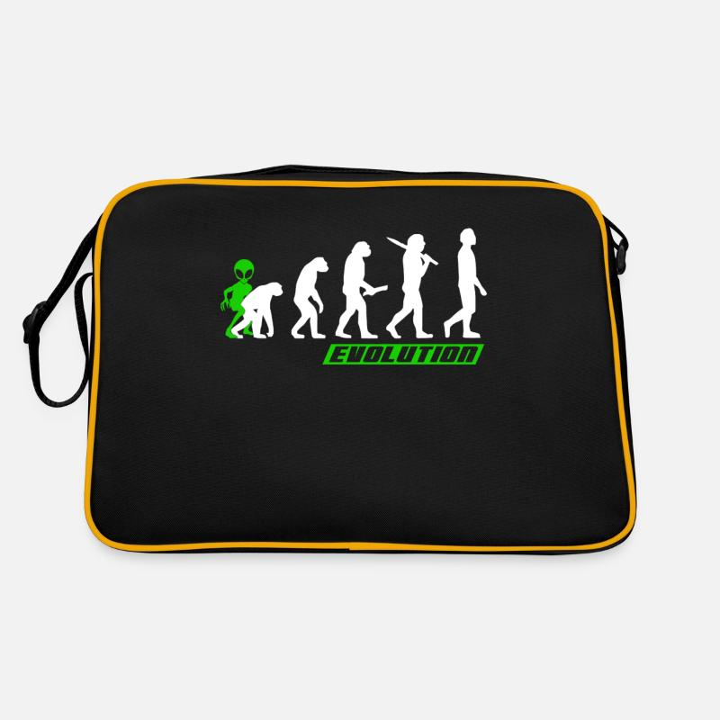 Alien, UFO, UAP, Space, Weltraum Flugobjekt Retro Tasche