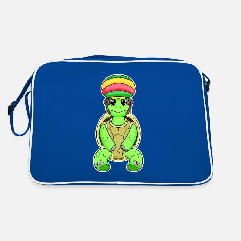 Rasta Turtle Retro Bag