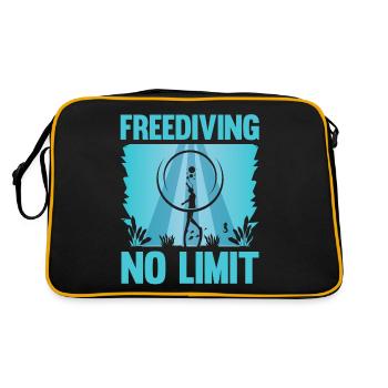 Plongée, Apnée, Apnée No Limit Apnée - Sac Retro - noir/or - Dos