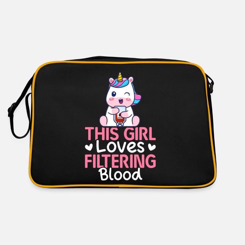 Technicienne en dialyse Girl Tech Sac Retro