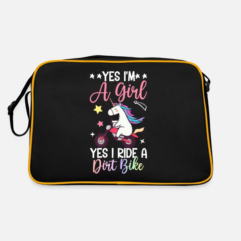 Dirt Biker Retro Bag