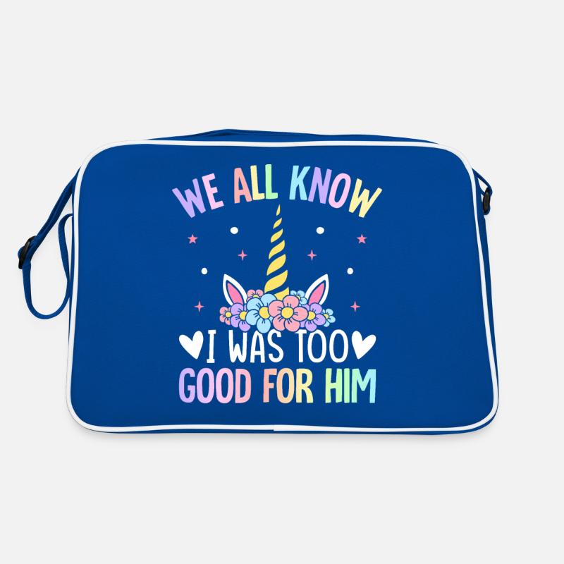 Scheidungsparty-Feier Retro Tasche