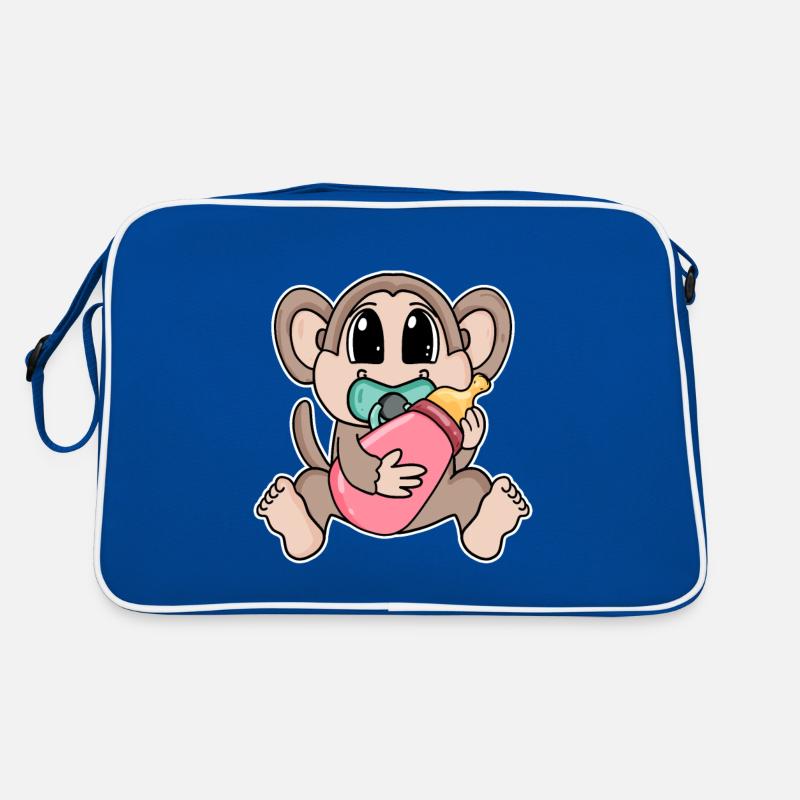 Baby Monkey Retro Bag