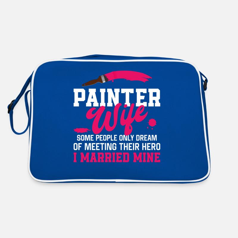 House Painter Decorator Wife Retro Bag