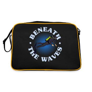 Plongée sous-marine, Plongée sous-marine, Vacances Sea Diver - Sac Retro - noir/or - Dos