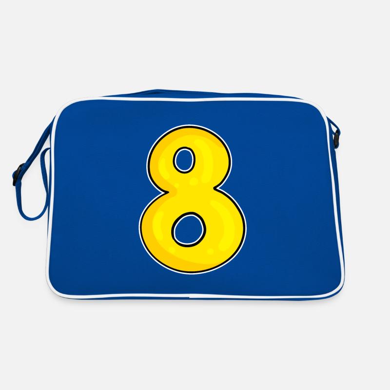 Numéro 8 Numéro Huit Sac Retro