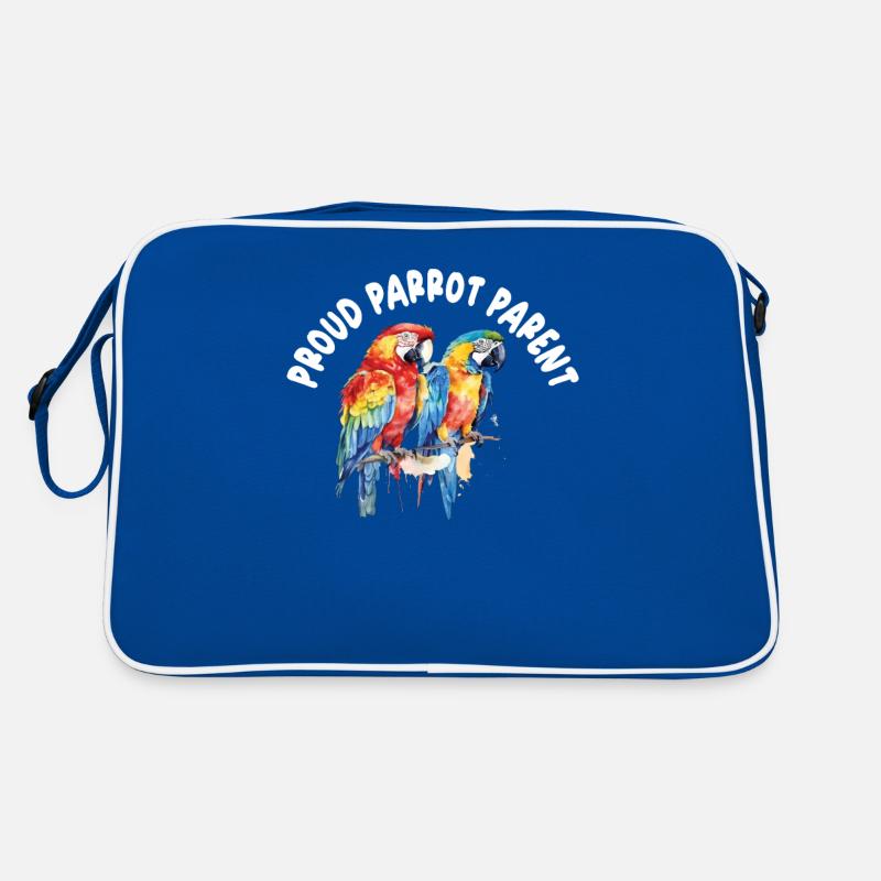 Perruche Perruche Oiseau Perruche Propriétaire Sac Retro