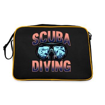 Plongée sous-marine, Plongée sous-marine, Vacances Sea Diver - Sac Retro - noir/or - Dos