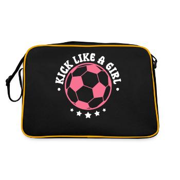 Women's Soccer, Women's Soccer, Women's Soccer - Retro Bag - black/gold - Back