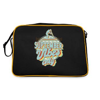 SUPtember Stand up paddle board Stehpaddler - Sac Retro - noir/or - Dos