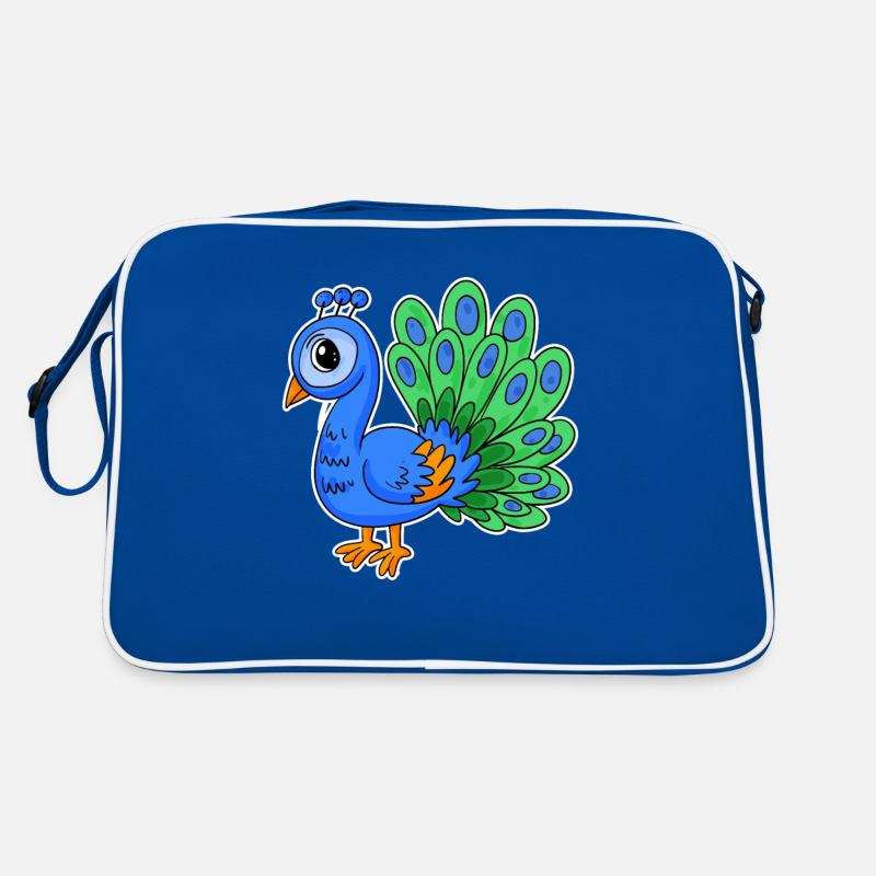 Pfau Retro Tasche